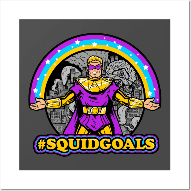 Squidgoals Wall Art by harebrained